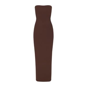 2. NWT SKIMS FITS EVERYBODY TUBE DRESS IN COCOA